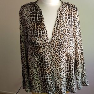 Zara Animal Print Tunic